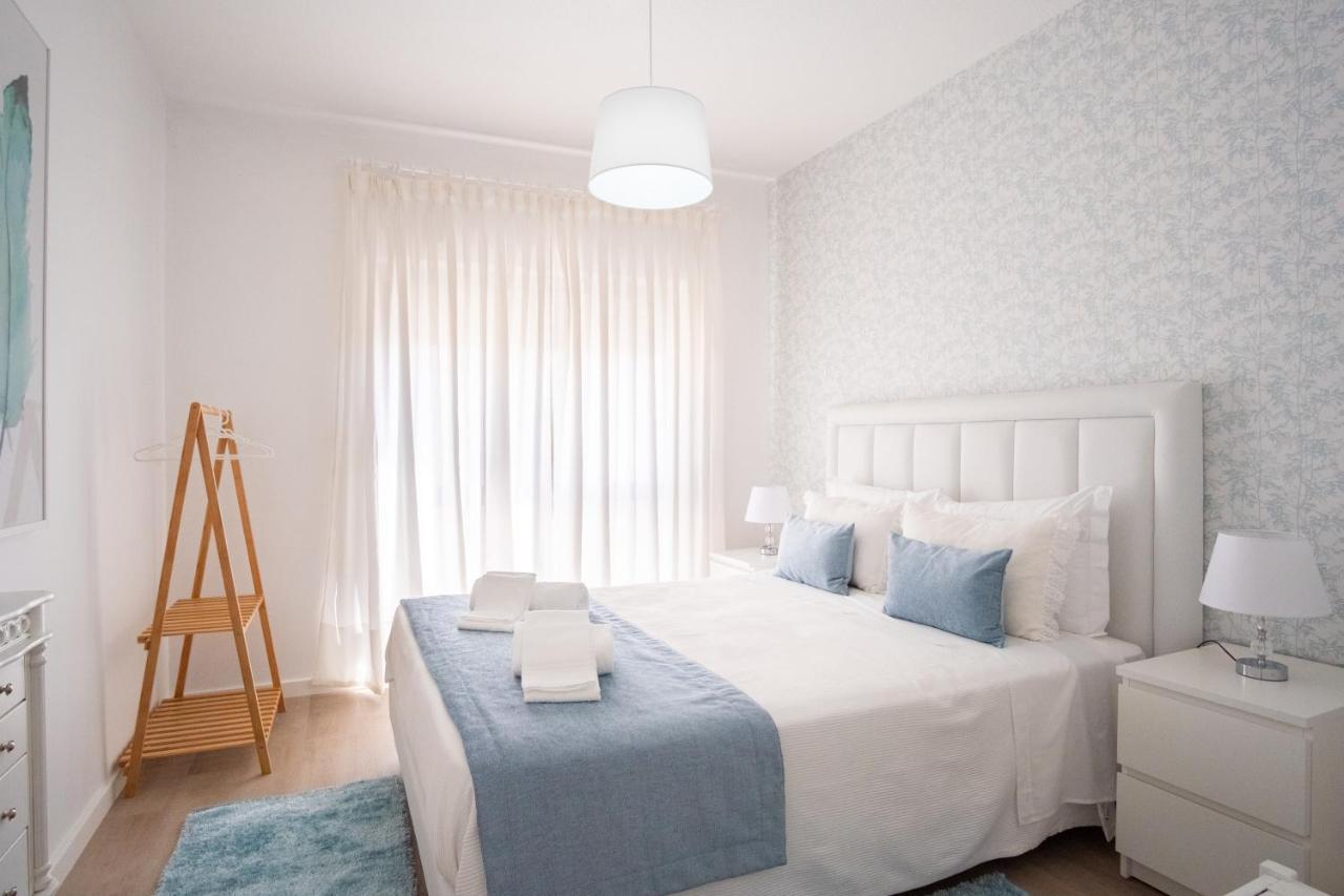 Olhos D'Agua - Penthouse Apartment Nazare Bagian luar foto
