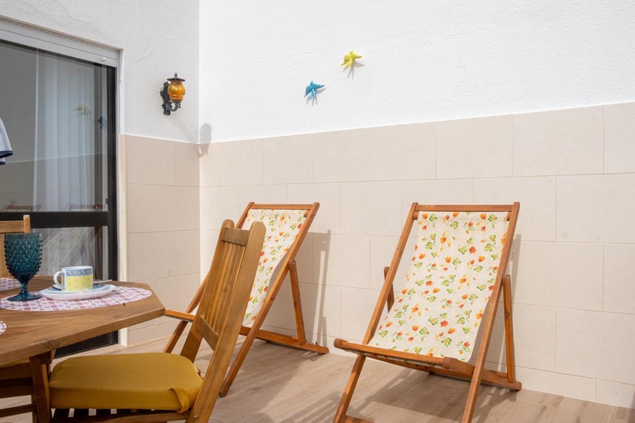 Olhos D'Agua - Penthouse Apartment Nazare Bagian luar foto