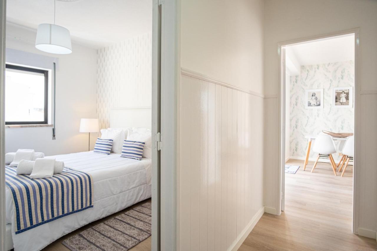 Olhos D'Agua - Penthouse Apartment Nazare Bagian luar foto