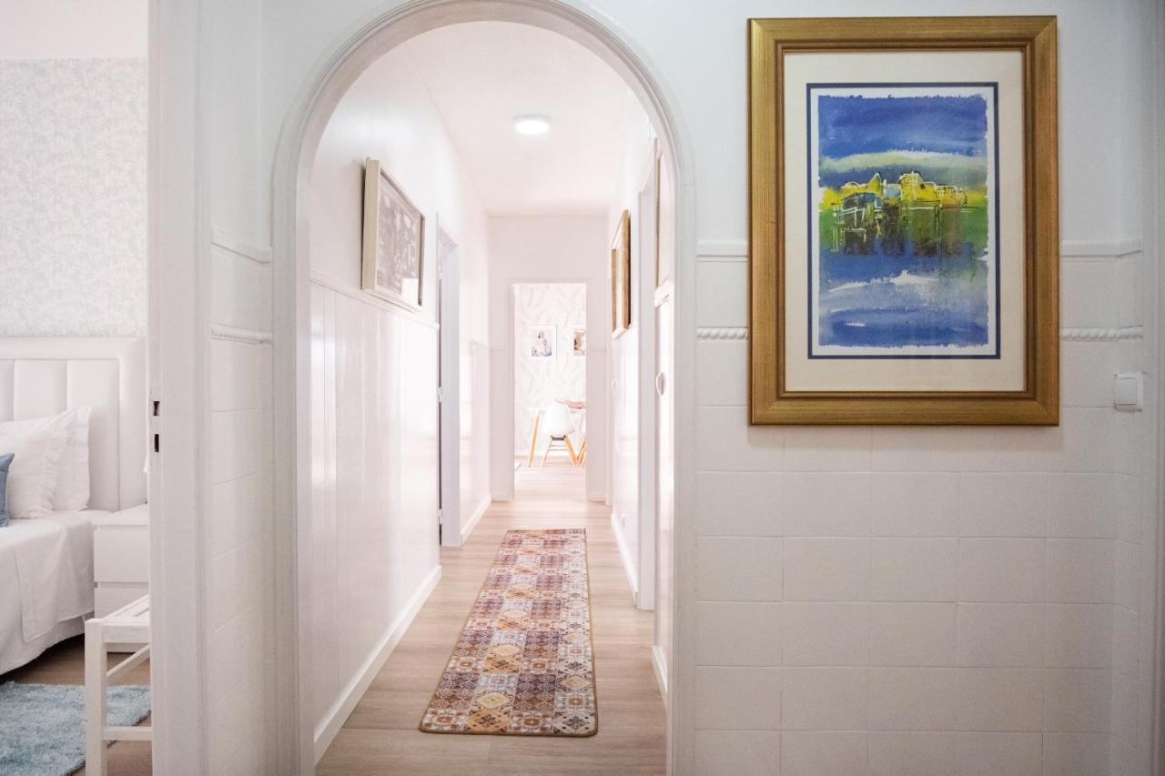 Olhos D'Agua - Penthouse Apartment Nazare Bagian luar foto